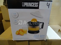 Elektrische citruspers - zwart - princess citrus press 201004