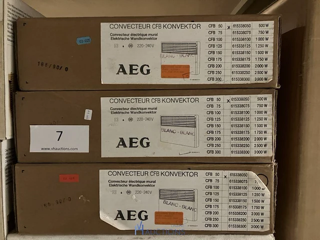 Elektrische convectoren - afbeelding 2 van  6