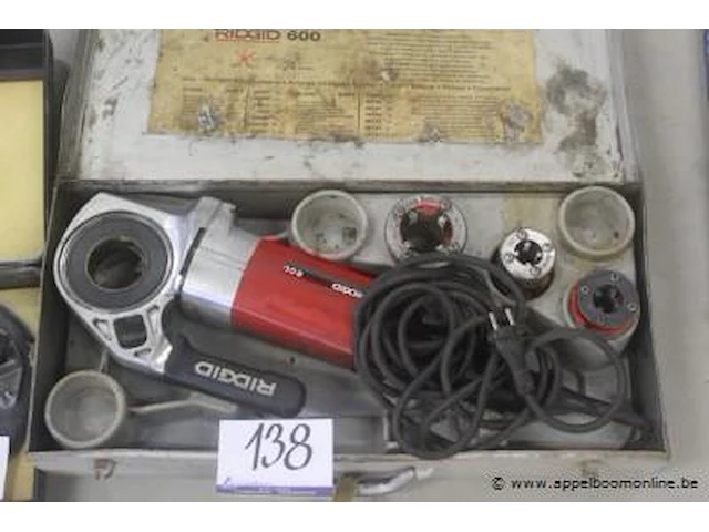 Elektrische draadsnijder ridgid 600 - afbeelding 1 van  2