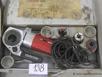 Elektrische draadsnijder ridgid 600 - afbeelding 1 van  2