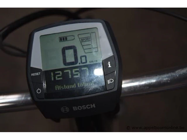 Elektrische fiets bosch, inclusief sleutel, 12757km, zonder lader, 702-298, werking niet gekend - afbeelding 2 van  4