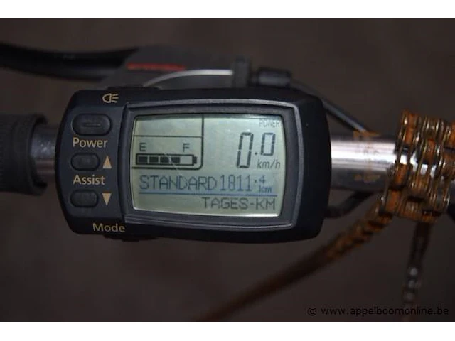 Elektrische fiets, inclusief sleutel, inclusief lader, 1811km, 702-034, werking niet gekend, ketting defect - afbeelding 2 van  6