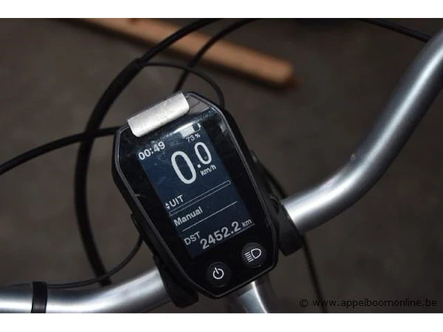 Elektrische fiets shimano, inclusief sleutel, 2452km, 702-217, werking niet gekend - afbeelding 2 van  4