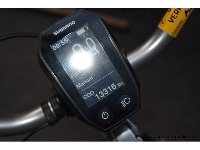 Elektrische fiets shimano, inclusief sleutel, inclusief lader, 13316km, 702-293, werking niet gekend - afbeelding 2 van  4