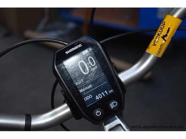 Elektrische fiets shimano, inclusief sleutel, inclusief lader, 4011km, 702-290, werking niet gekend - afbeelding 2 van  4