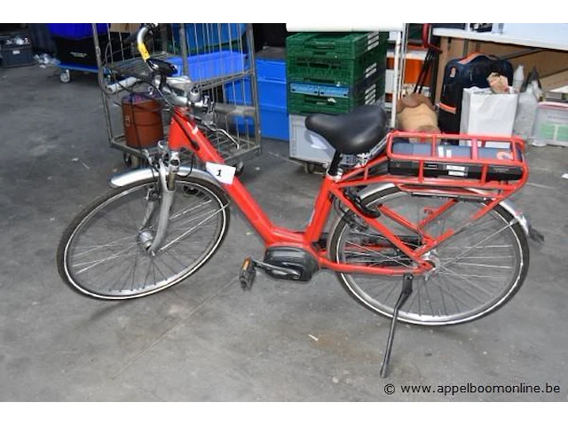 Elektrische fiets shimano, inclusief sleutel, inclusief lader 702-240, werking niet gekend - afbeelding 1 van  4