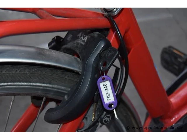 Elektrische fiets shimano, inclusief sleutel, inclusief lader 702-240, werking niet gekend - afbeelding 2 van  4