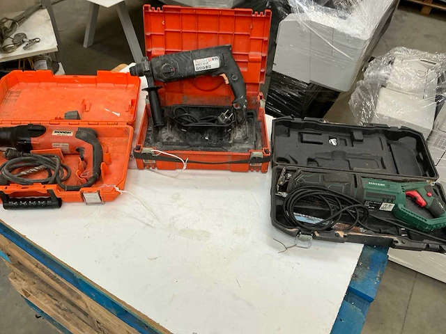 Elektrische gereedschappen (3x) - afbeelding 1 van  9