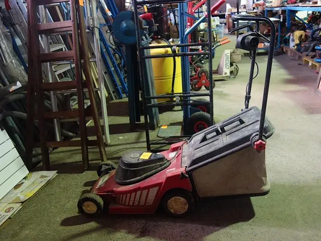 Elektrische grasmachine - afbeelding 1 van  4