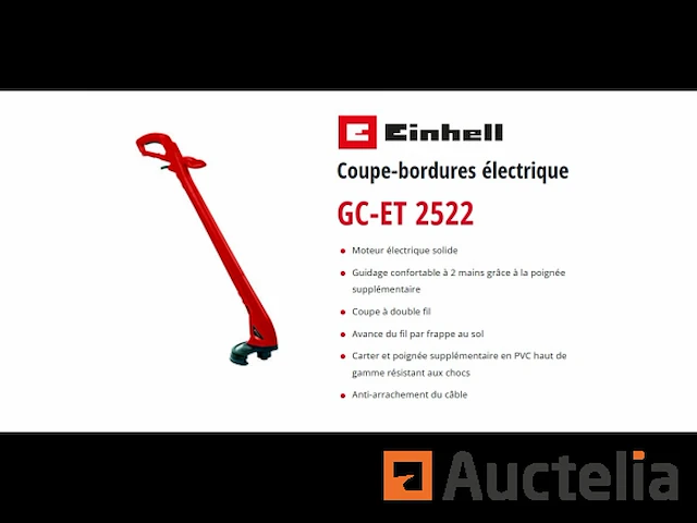 Elektrische grastrimmer einhell gc-et 2522 - afbeelding 1 van  1
