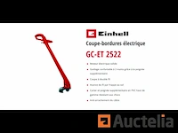 Elektrische grastrimmer einhell gc-et 2522 - afbeelding 1 van  1
