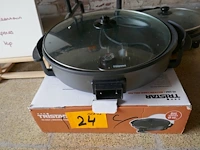 Elektrische grill pannen 2 stuks - afbeelding 2 van  3
