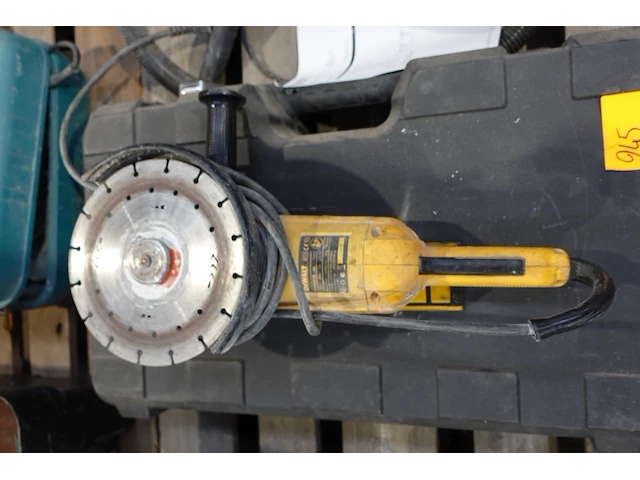 Elektrische haakse slijper dewalt - afbeelding 1 van  3