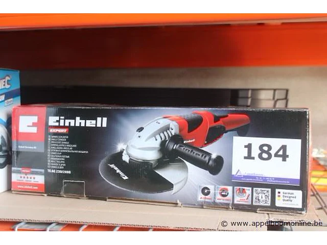 Elektrische haakse slijper einhell, te-ag 230/2000 - afbeelding 1 van  3