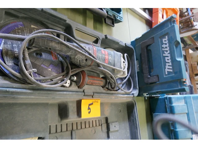 Elektrische haakse slijper xl model metabo - afbeelding 1 van  4