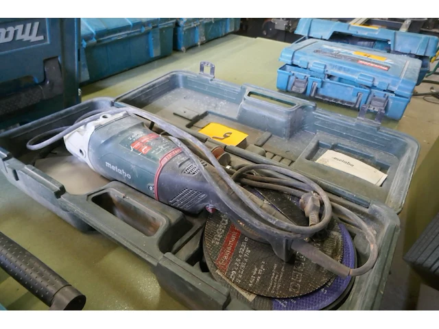 Elektrische haakse slijper xl model metabo - afbeelding 2 van  4