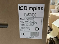 Elektrische haard dimplex cas1000 + logset 1000 - afbeelding 6 van  8