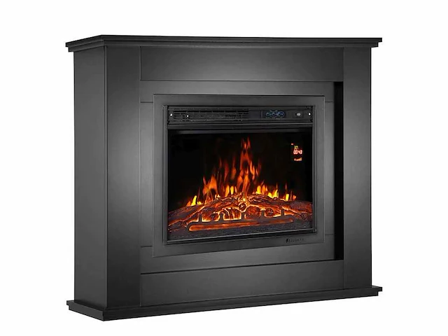 Elektrische haard met ventilatorkachel en vlameffect - 1000/2000 w - afbeelding 3 van  7