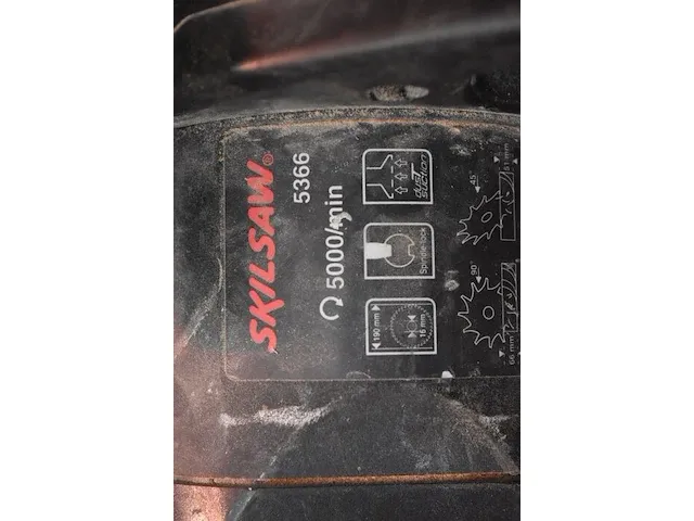 Elektrische handcirkelzaag skilsaw 5366 , elektrische slijpschijf makita 9558hnr (defect) (5,16) - afbeelding 5 van  11