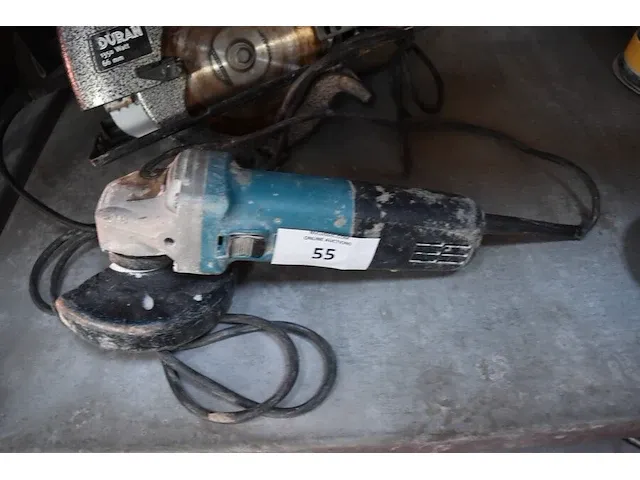 Elektrische handcirkelzaag skilsaw 5366 , elektrische slijpschijf makita 9558hnr (defect) (5,16) - afbeelding 7 van  11