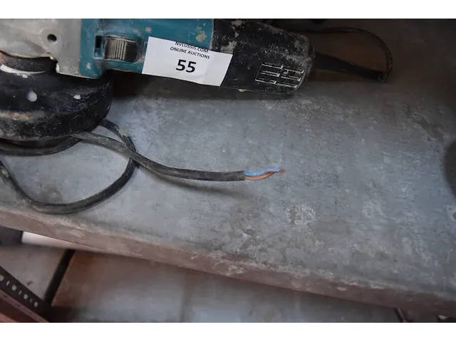 Elektrische handcirkelzaag skilsaw 5366 , elektrische slijpschijf makita 9558hnr (defect) (5,16) - afbeelding 8 van  11