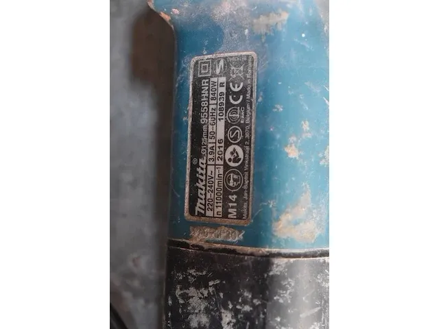 Elektrische handcirkelzaag skilsaw 5366 , elektrische slijpschijf makita 9558hnr (defect) (5,16) - afbeelding 9 van  11