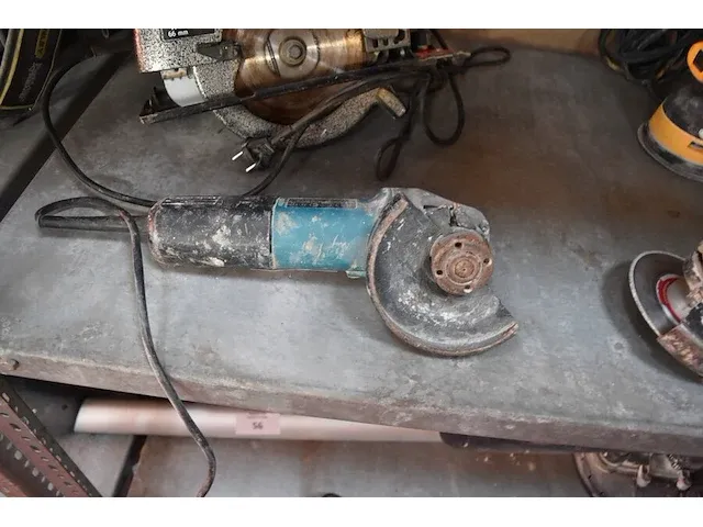 Elektrische handcirkelzaag skilsaw 5366 , elektrische slijpschijf makita 9558hnr (defect) (5,16) - afbeelding 10 van  11