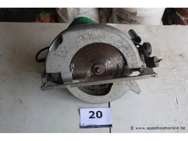 Elektrische handcirkelzaagmachine hitachi, c 9u - afbeelding 1 van  2