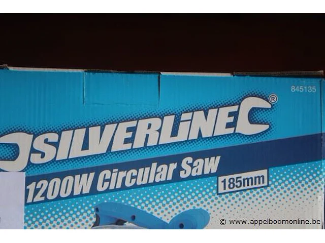 Elektrische handcirkelzaagmachine silverline, 1200w - afbeelding 2 van  2
