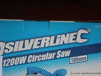 Elektrische handcirkelzaagmachine silverline, 1200w - afbeelding 2 van  2