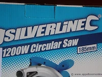 Elektrische handcirkelzaagmachine silverline, 1200w - afbeelding 2 van  2