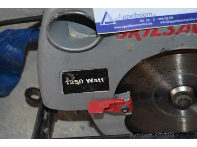 Elektrische handcirkelzaagmachine skilsaw, 1250 watt - afbeelding 2 van  2