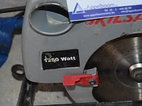 Elektrische handcirkelzaagmachine skilsaw, 1250 watt - afbeelding 2 van  2