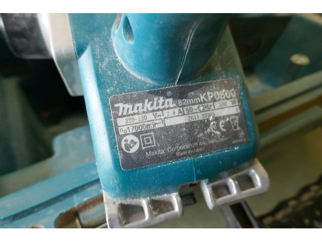 Elektrische handschaafmachine makita - afbeelding 4 van  4