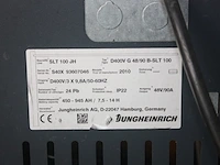 Elektrische heftruck jungheinrich slt 100, type 05epzs0575sc met lader (2) - afbeelding 7 van  24