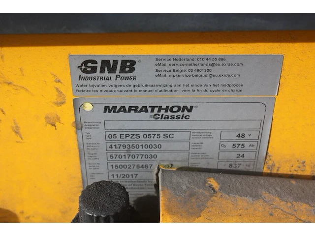 Elektrische heftruck jungheinrich slt 100, type 05epzs0575sc met lader (2) - afbeelding 23 van  24