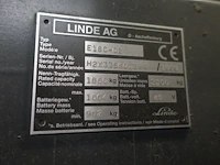 Elektrische heftruck linde - afbeelding 9 van  13