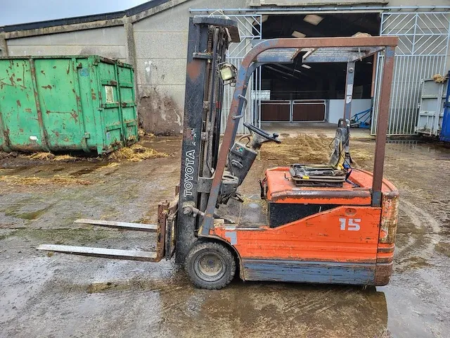 Elektrische heftruck toyota 1.5 - afbeelding 1 van  11