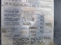 Elektrische heftruck toyota - afbeelding 11 van  12