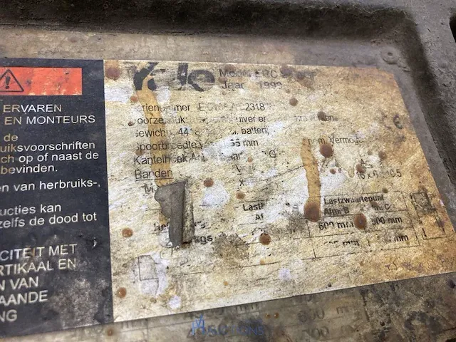 Elektrische heftruck yale - afbeelding 10 van  14