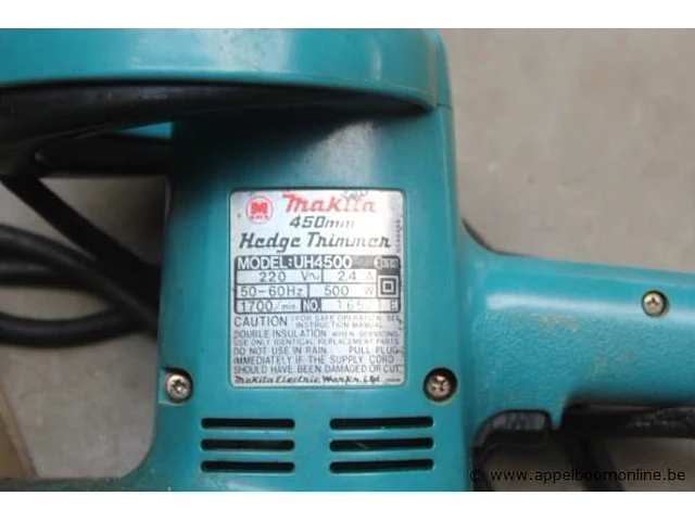 Elektrische heggeschaar makita - afbeelding 2 van  2