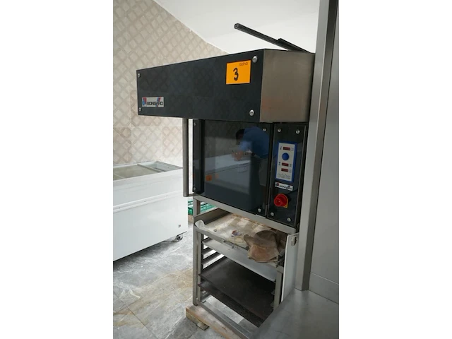 Elektrische heteluchtoven bongard + rvs onderstel - afbeelding 2 van  7
