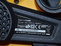 Elektrische houtschaafmachine powerplus powx1110, 2 lege gereedschapskoffers bosch - afbeelding 5 van  7