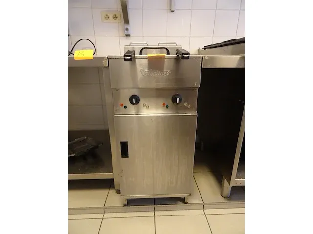 Elektrische inox friteuze valentine - afbeelding 1 van  7