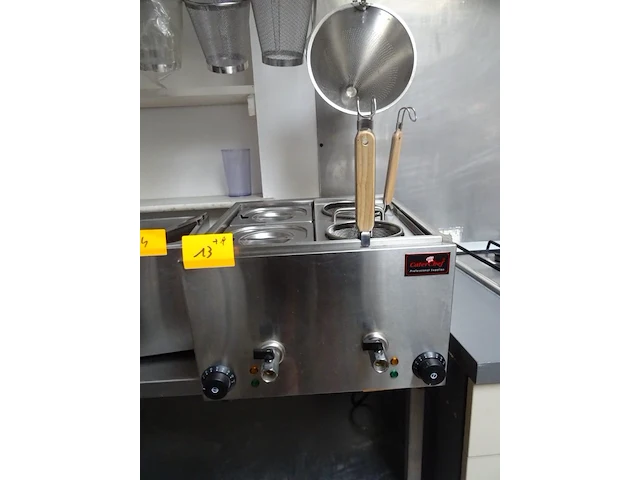 Elektrische inox pastakookapparaat caterchef - afbeelding 2 van  6