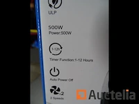 Elektrische kachel - draagbaar - met afstandsbediening - afbeelding 4 van  6