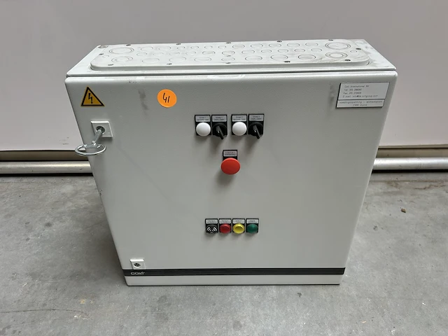 Elektrische kast voor brandsturing 60x60x21cm - afbeelding 5 van  9