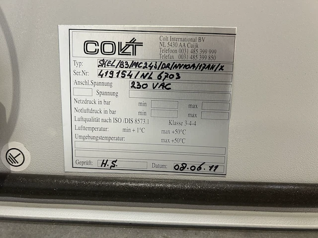 Elektrische kast voor brandsturing 60x60x21cm - afbeelding 4 van  7