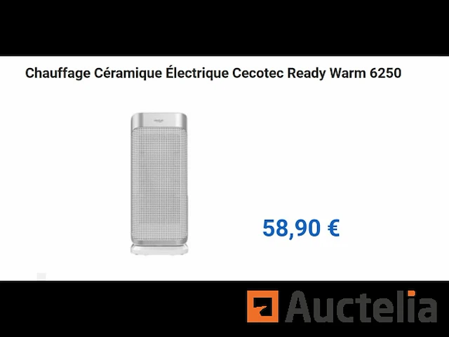 Elektrische keramische kachel cecotec ready warm 6250 - afbeelding 1 van  4