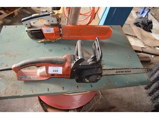 Elektrische kettingzaag dolmar es-163a - afbeelding 3 van  5